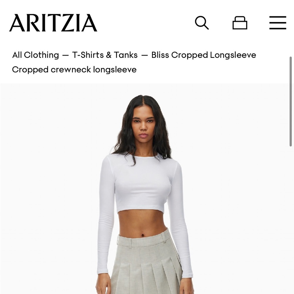 Sunday best crop top
